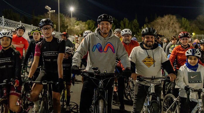 Inaugura Bonilla ciclopista renovada en la Ciudad Deportiva tras 30 años de espera