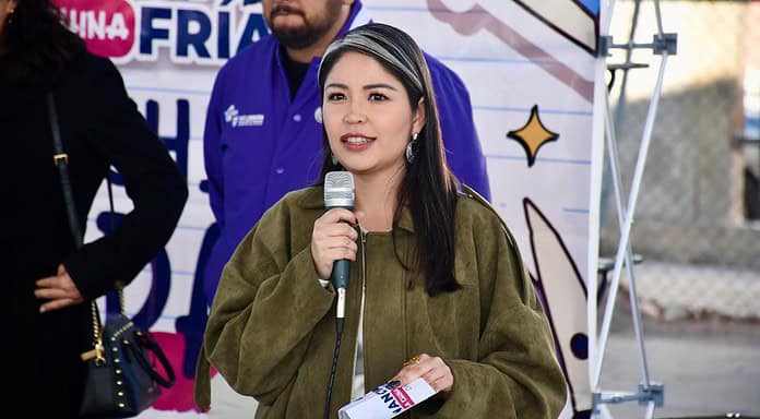 Nancy “La China” Frías impulsa entornos escolares dignos y seguros