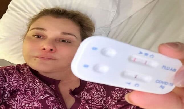 Anuncia gobernadora haber dado positivo a influenza