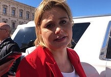 Maru sostiene reunión de trabajo con Ernestina Godoy, fiscal general de la República