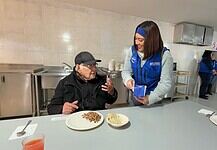 Beneficia NutriChihuahua a adultos mayores en el asilo “El Bocado del Pobre”