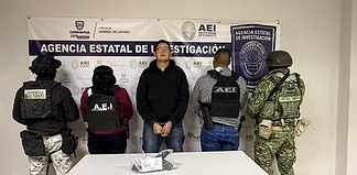 Durante operativo AEI detiene a hombre con arma de fuego en la colonia Salvarcar