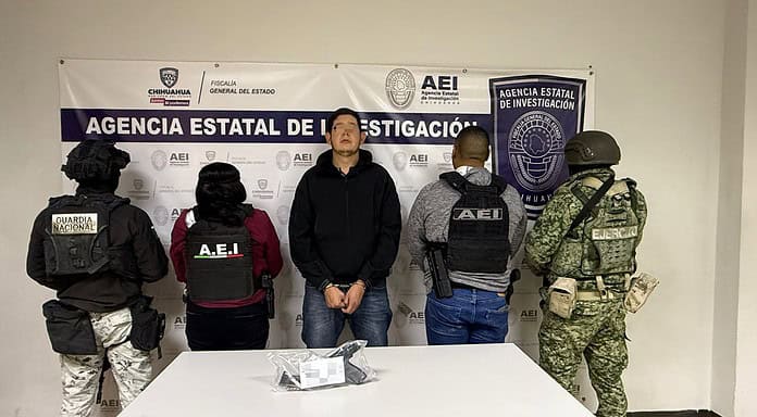 Durante operativo AEI detiene a hombre con arma de fuego en la colonia Salvarcar