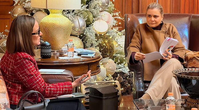 Maru Campos sostiene reunión con la presidenta del Tribunal Superior de Justicia