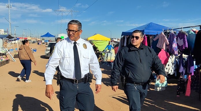 Vigilancia de la Policía Municipal fortalece la seguridad en los tianguis de la ciudad
