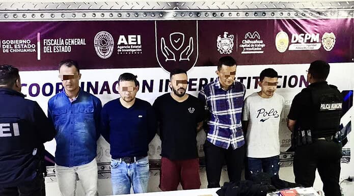 Obtiene Fiscalía vinculación a proceso de los cinco imputados por robo y secuestro exprés