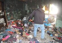 Apoya Gobierno Municipal en limpieza de vivienda quemada en colonia 2 de octubre