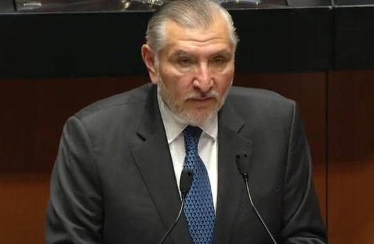 Adán Augusto López deja la coordinación de Morena en el Senado