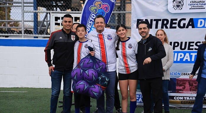Canchas renovadas: Marco Bonilla inaugura rehabilitación de parque en Lomas Karike