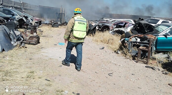 Clausura Municipio yonke al norte de la ciudad tras registrarse incendio