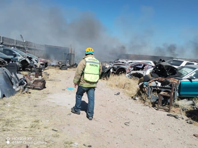 clausura yonke incendiado