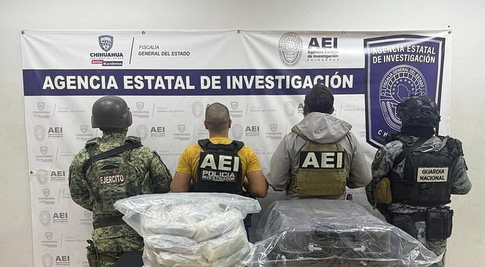 Asegura COE más de 17 kilogramos de metanfetaminas en Cd. Juárez