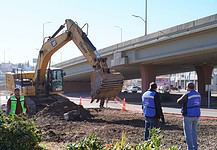 Inicia Municipio trabajos de excavación para nueva lateral del periférico de la Juventud