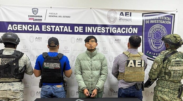 Detiene a AEI a sujeto que traía pistola y drogas en Parajes de Oriente