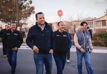 Entrega Marco Bonilla rehabilitación de calles en Paseos de Chihuahua