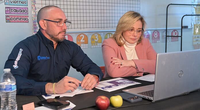 Maru Campos participa en reunión virtual sobre estrategia nacional contra el sarampión