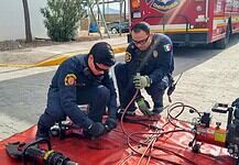 Siempre preparados: Bomberos cuentan con Certificación de Rescate en Extracción Vehicular