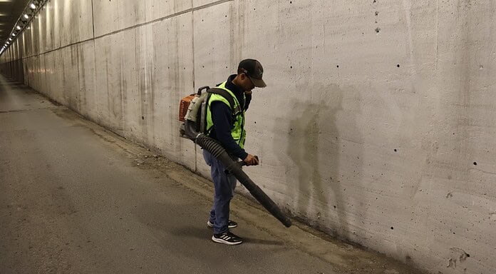 Continúa Municipio con trabajos de limpieza en túnel de La Cantera y Ramírez Calderón