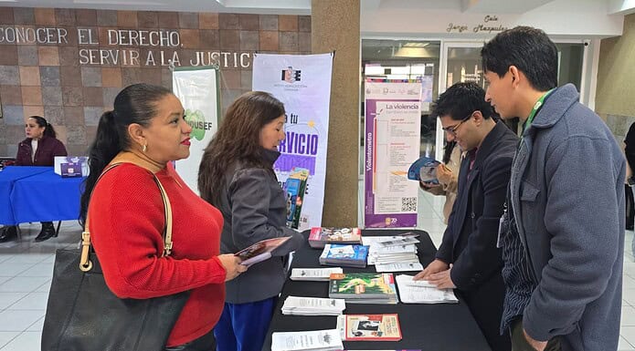 Fortalece FGE, vínculos institucionales con la Facultad de Derecho de la UACH