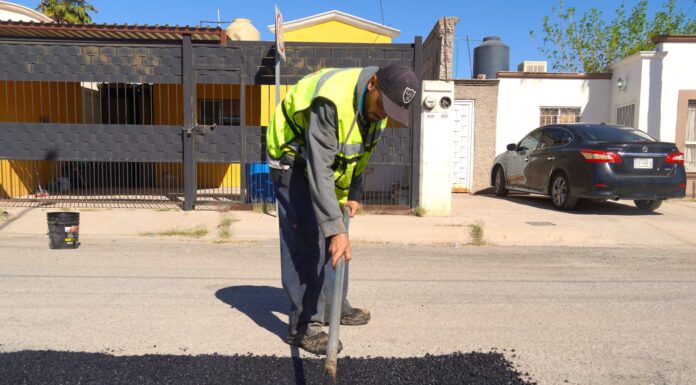 Atendió Municipio más de mil 500 baches durante el periodo del 23 al 27 de marzo