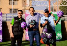 Entrega Bonilla cancha de futbol rápido en “El Bule” gracias al Presupuesto Participativo