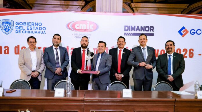 Continuará trabajo con CMIC para bien de Chihuahua: Marco Bonilla