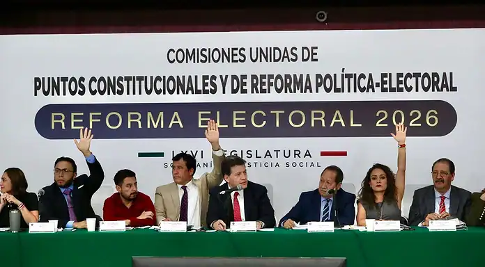 Aprueban en comisiones de San Lázaro dictamen de reforma electoral de Sheinbaum; pasa al pleno
