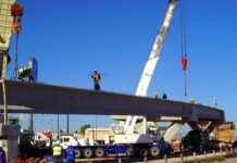 Construcción de puente en Los Nogales e Industrias va al 42% de avance: Municipio