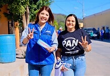 Convoca Daniela Álvarez a panistas de la Sierra a cerrar filas y trabajar unidos