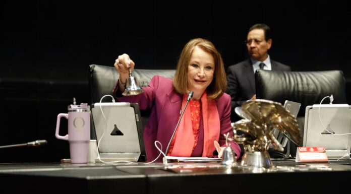 Presidenta del Senado de la República reitera llamado para elevar el debate parlamentario