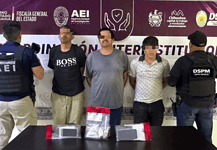 Detienen a tres en flagrancia por delitos contra la salud en la colonia Revolución