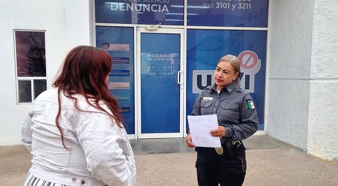Llama Policía Municipal a denunciar a tiempo y prevenir la violencia familiar o de género