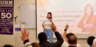 Diputada Xóchitl Contreras dialoga con estudiantes de la Universidad Regional del Norte