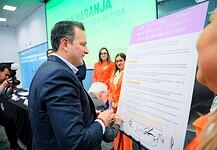 Firman Marco Bonilla y organismos interinstitucionales instalación de Mesa Naranja para prevenir la violencia política de género