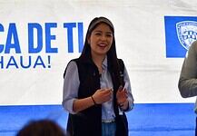 Nancy “La China” Frías gestiona arranque de obra de alcantarillado en la colonia Deportistas