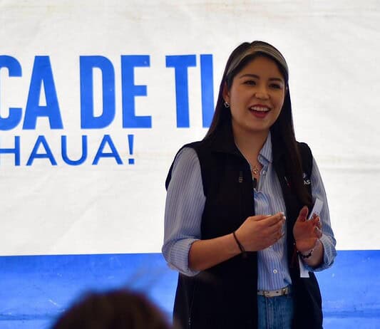 Nancy “La China” Frías gestiona arranque de obra de alcantarillado en la colonia Deportistas