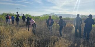 Brinda CEAVE acompañamiento a madres buscadoras en rastreo en Ávalos