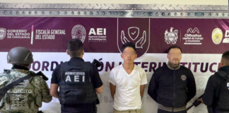 Arrestan a dos masculinos en cateo en colonia Nuevo Triunfo