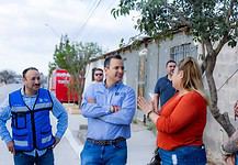 Pavimento nuevo y duradero; entrega Marco Bonilla calles en Jorge Barousse y Vistas Cerro Grande
