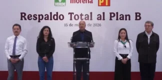 PT y PVEM anuncian “total respaldo” al plan B propuesto por Sheinbaum