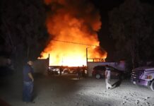 Sin lesionados tras incendio en tarimera: Municipio