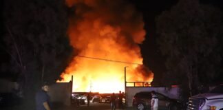 Sin lesionados tras incendio en tarimera: Municipio