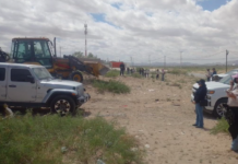 Realiza FGE Norte operativo de rastreo en un terreno baldío de la colonia Parajes de San José