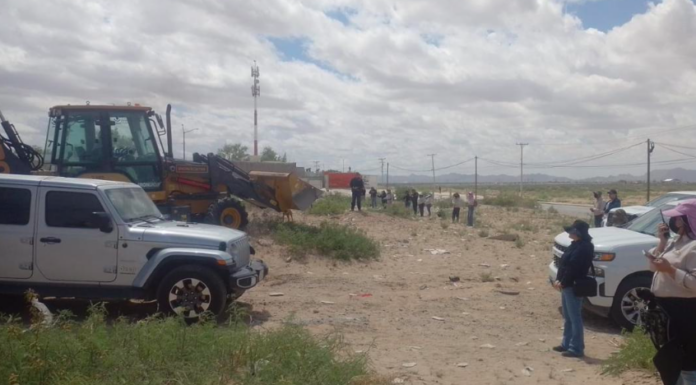 Realiza FGE Norte operativo de rastreo en un terreno baldío de la colonia Parajes de San José