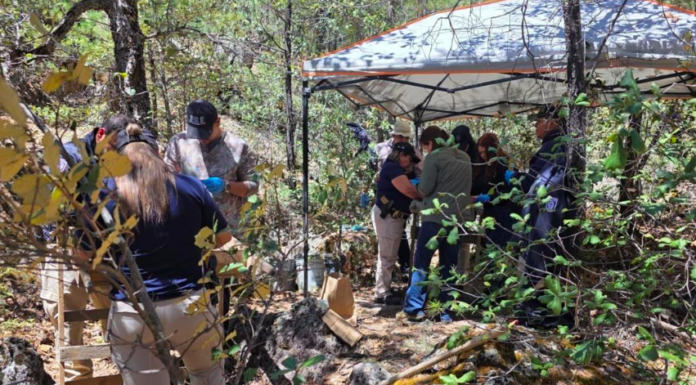 Hallan durante rastreo en Bocoyna, restos con alteración térmica