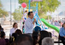 Cumple Marco Bonilla con vecinos de Jardines de Sacramento; estrenan el nuevo Parque la Ribereña