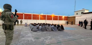 Realizan operativo de revisión en el penal femenil de Aquiles Serdán