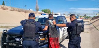 Recorre Policía Municipal el canal Chuvíscar para prevenir delitos y faltas administrativas