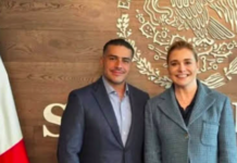 García Harfuch y Maru Campos se reúnen para revisar actuación de la CIA en Chihuahua