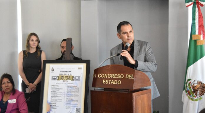 Convoca Congreso del Estado a la primera entrega de la Medalla al “Mérito Policial”